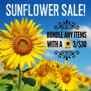 🌻Bundle 3/$30!🌻